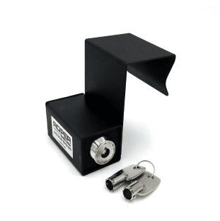 A residential key box and the keys